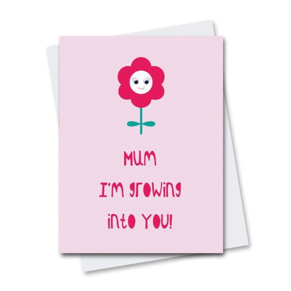 Flower Card for Mum