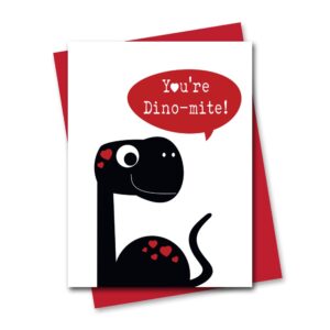 Dinosaur Valentines Day Card