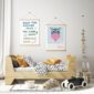 safari themed kids bedroom prints ina scandi inspired room