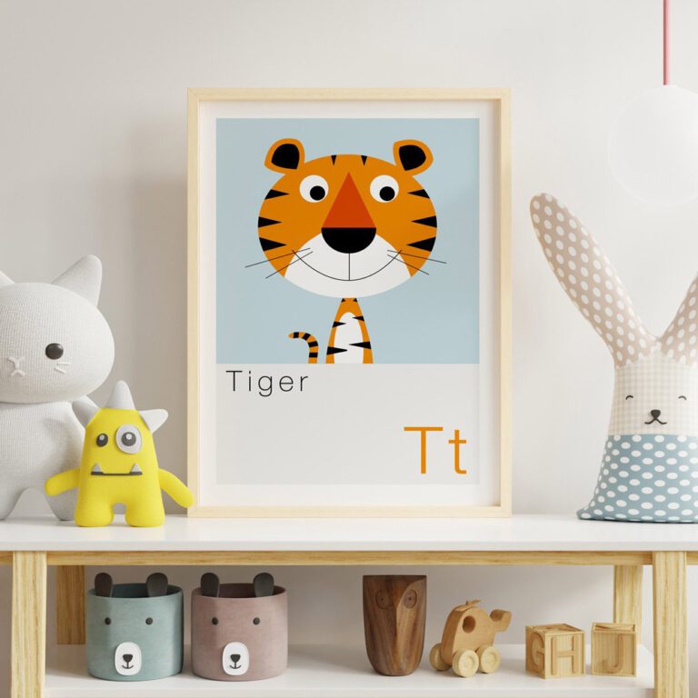 Children's Alphabet Print