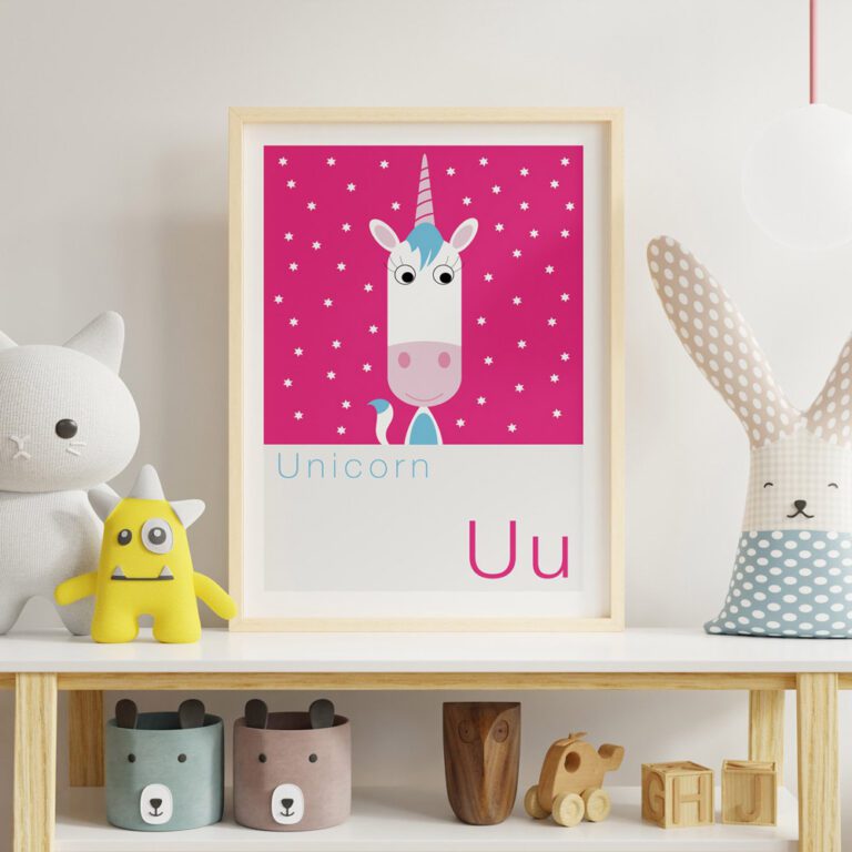 Children's Alphabet Print