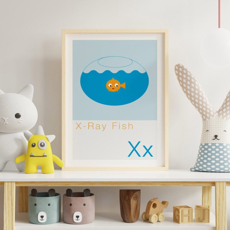 Children's Alphabet Print