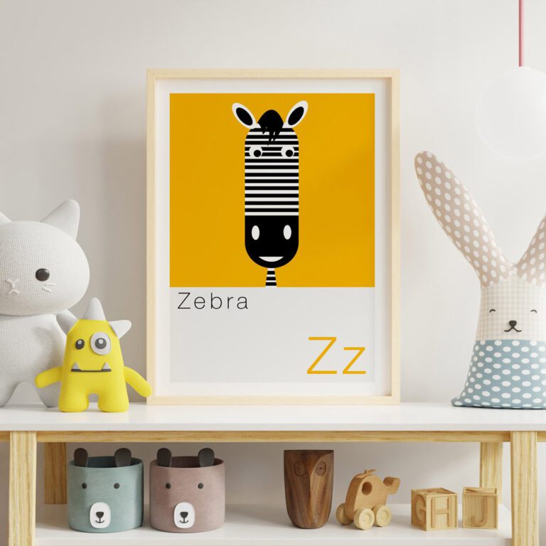 Children's Alphabet Print