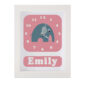 Personalised Children's elephant Clock