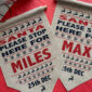 personalised santa stop here flags for childs bedroom