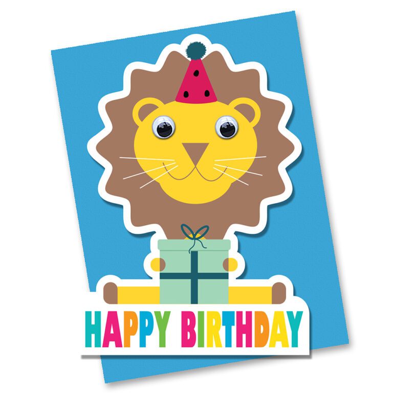 lion-birthday-card